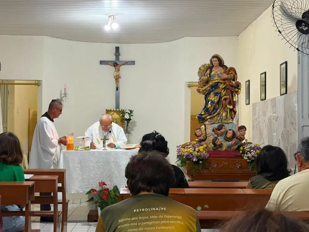 COMUNIDADE CATÓLICA DE PETROLINA NA CONTAGEM REGRESSIVA PARA A FESTA DE NOSSA SENHORA RAINHA DOS ANJOS 