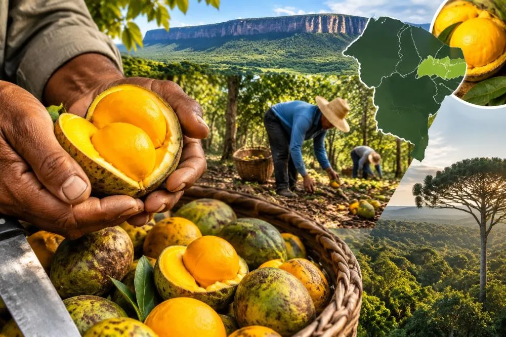 O Ouro Amarelo do Cariri: Floresta do Araripe Lidera a Colheita Nativa de Pequi no Nordeste